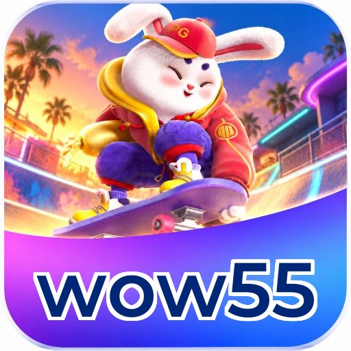Logo wow55 APP Mobile Brasil