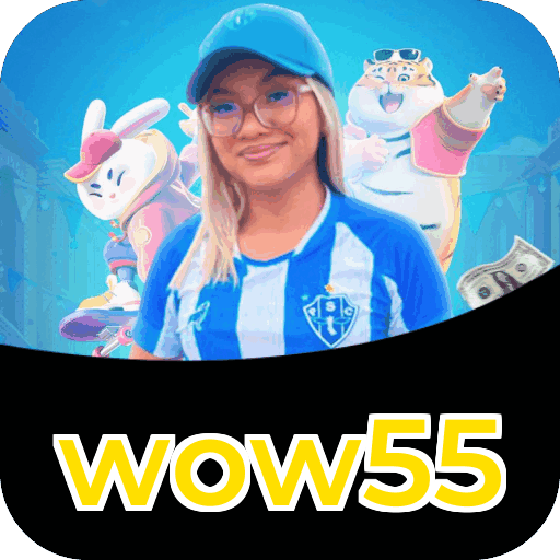 Catálogo de jogos wow55 com fornecedores Pragmatic Play, Evolution, NetEnt