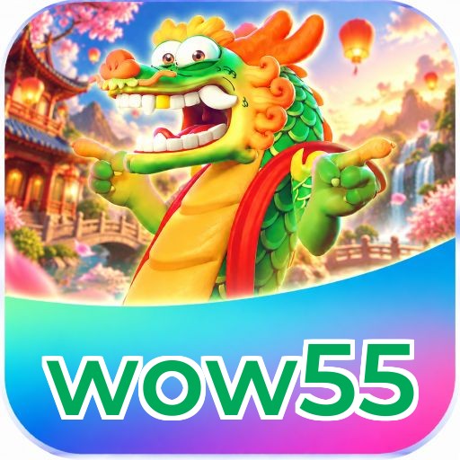 Logo wow55 Cassino Online Brasil